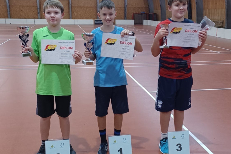 Radim Dvořák vítězem 2. turnaje Grand Prix, kategorie U13, skupiny B